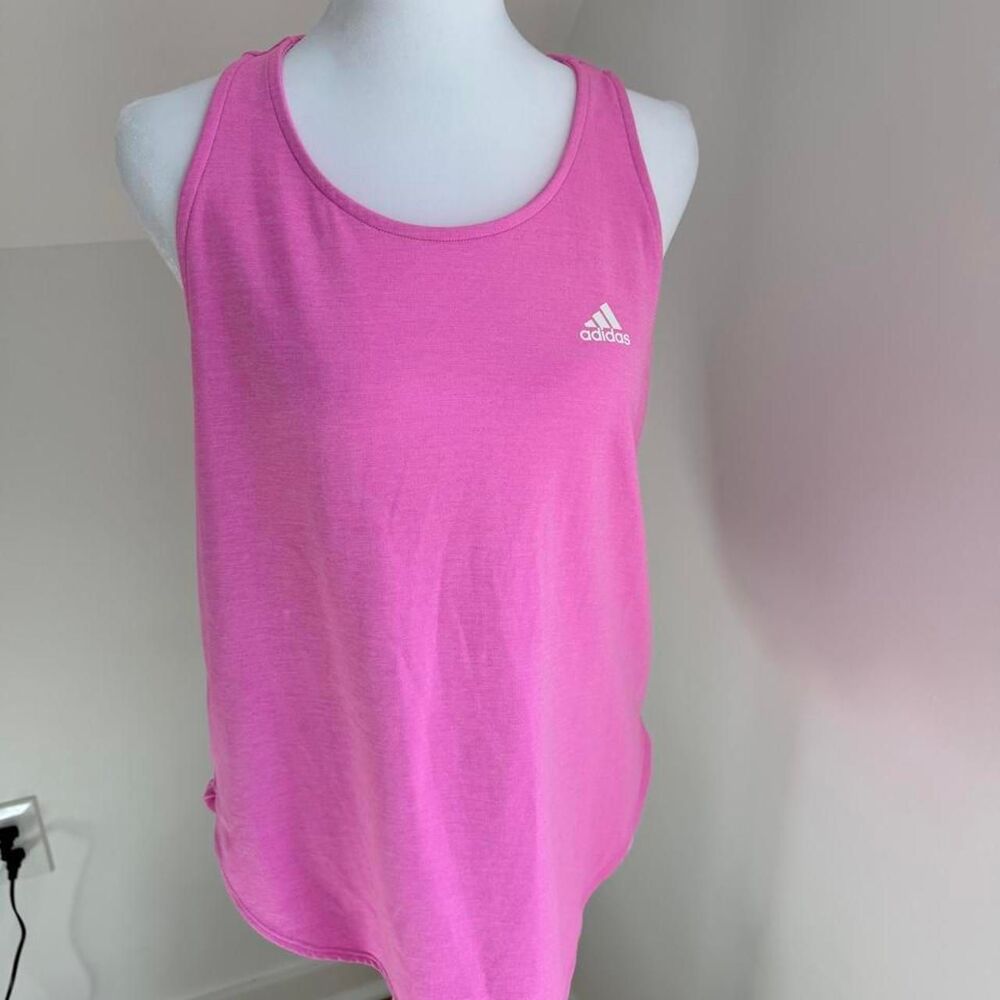 Adidas Women's Pink racerback tank